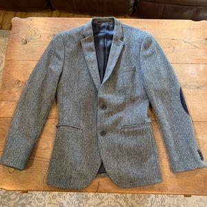 NWOT H&M lambs wool sports coat w/ elbow patches